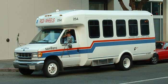 Samtrans Ford minibus 254